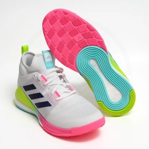Adidas Crazyflight Mid Volleyballschuhe – Damengröße 5 – weiß pink grün HP3337 - Bild 1 von 12