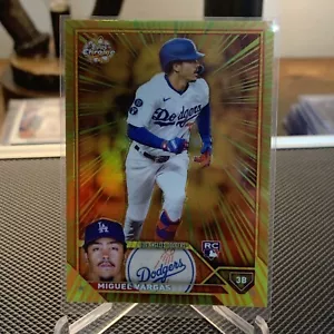 2023 Topps Chrome Miguel Vargas Radiating Refractor Rc No. RR-19 - Bild 1 von 2