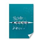 A3 - Rowing Boat Row Sailing Poster 29.7X42cm280gsm #2074