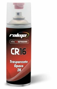 TRASPARENTE OPACO BICOMPONENTE CR16 ROLMA 2K 400 ML - Foto 1 di 5