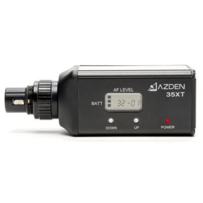 Azden 35XT 300 Series UHF Plug-In Transmitter Fit 310UDR and 330UPR Receivers - Image 1 of 4