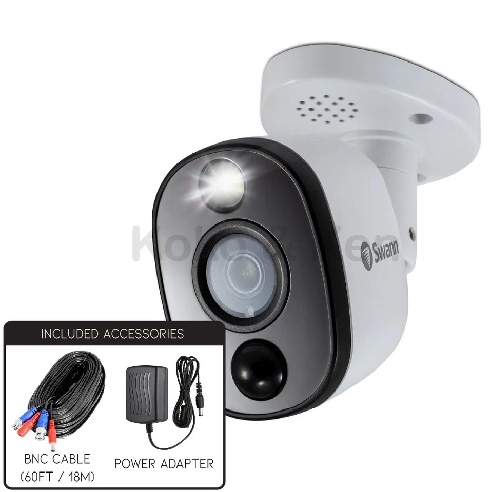 Cámara bala Swann PRO-4KWLB 4K Ultra HD BNC con cable Foto 1 de 1