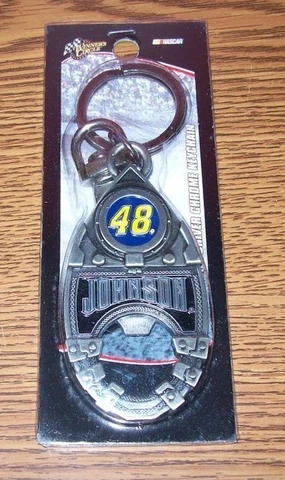 JIMMIE JOHNSON #48 CHROME KEYCHAIN WINNER CIRCLE BRAND NEW!!!!! Cover