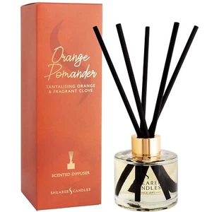 SHEARER CANDLES Orange Pomander Long Lasting Scented Diffuser 100ml *NEW* - Picture 1 of 5