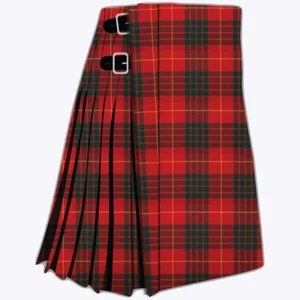 Schottischer Cameron moderner Tartan Kilt Herren handgefertigt traditionell 8 Yard Kilts - Bild 1 von 2
