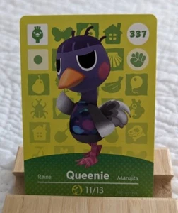 337 Queenie Animal Crossing Amiibo Card - Picture 1 of 2
