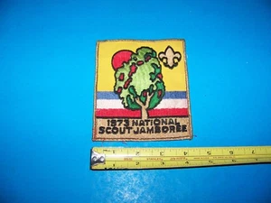 Boy Scouts National Scout Jamboree 1973 Patch Vintage 1973 Patch - Picture 1 of 2