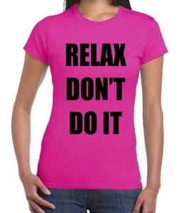 Camiseta Relax Don't Do It - Vestido de fantasía años 80 Frankie Goes To Hollywood - Imagen 1 de 3
