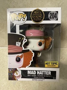 ¡FUNKO POP! HATTER MAD HATTER 204 HOT TOPIC EXCLUSIVO DISNEY ALICE THROUGH LOOK GLASS 20 - Imagen 1 de 4