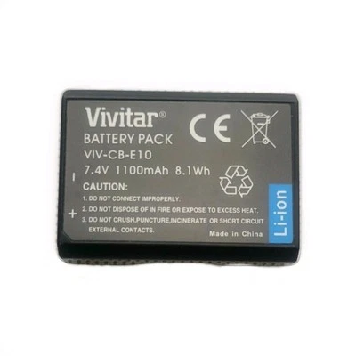 Vivitar Battery LP-E10 (Rebel T3,T5) Rechargeable - Image 1 of 2