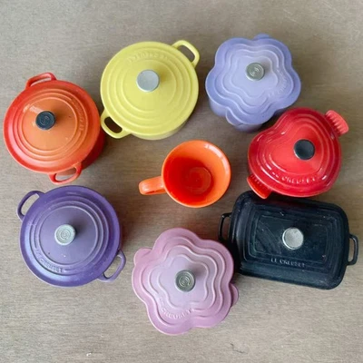 8pcs Le Creuset Kitchen Magnet Miniature Fridge Magnet Kitchen Decoration - Image 1 of 2