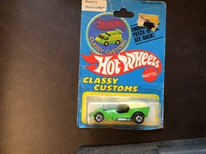 1977 HOT WHEELS  CLASSY CUSTOMS ICE T ON ORIGINAL CARD OLD  STORE STOCK - Picture 1 of 11
