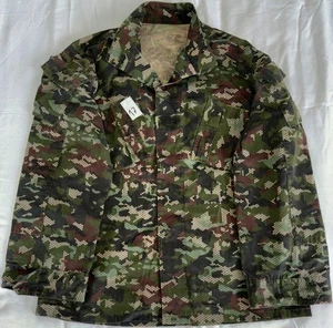 Colombia Army Camaleon Green Camo Shirt 38 Regular Used 5_A17 - Picture 1 of 5