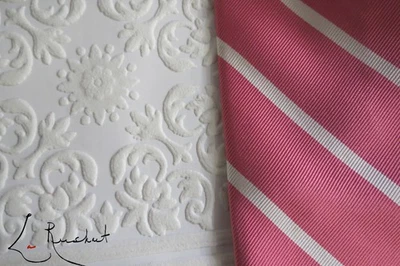 Corbata Lilly Pulitzer Palm Beach hecha a mano en EE. UU. rosa a rayas Foto 1 de 4