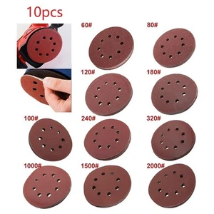 Sanding Discs Polishing Round Sanding Sandpaper Tools 125mm Accessories - Picture 1 of 27