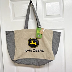 John Deere Neu mit Etikett Nothing Runs Like a Deere Tragetasche Canvas EcoBag - Bild 1 von 5