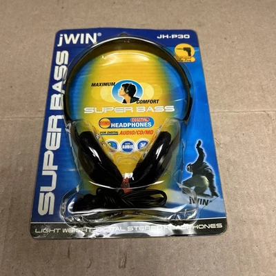 Auriculares digitales Jwin Super Bass ligeros JH-P30 nuevos en paquete Foto 1 de 4