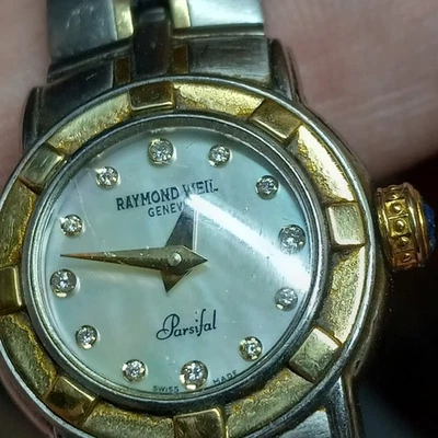 Raymond Weil Parsifal MOP Dial 2 Tone Gold & Stainless Ladies Swiss Watch Geneva - Image 1 of 4