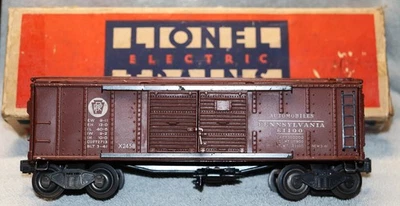 Lionel 1946 Postwar 2458 Automobile Car Flying Shoe Trucks  Mint Condition + Box - Image 1 of 4