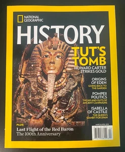 National Geographic History  ‘Tut's Tomb’ March April 2018 - Picture 1 of 1