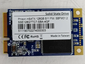 Phison SSE128GTTC7 128 GB mSATA 1.8 in Solid State Drive - Picture 1 of 6