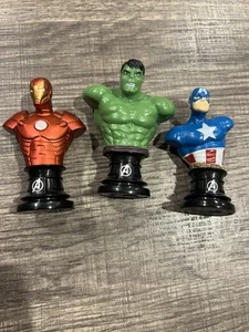 Marvel Avengers Captain America, Iron Man, Hulk 3” Paper Weight Lot (1) - Picture 1 of 3