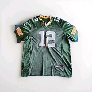 Green Bay Packers Aaron Rodgers 12 NFL Football Jersey Mens 56 Reebok - Picture 1 of 1