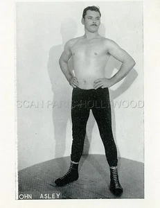 JOHN ASLEY 60s VINTAGE PHOTO ORIGINAL CATCH LUTTE WRESTLING LUCHA BEEFCAKE - Imagen 1 de 1