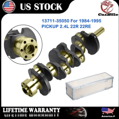 Engine Crankshaft For 1989 1990 1991 1992 1993 1994 1995 Toyota 4runner 2.4L L4 - Image 1 of 4