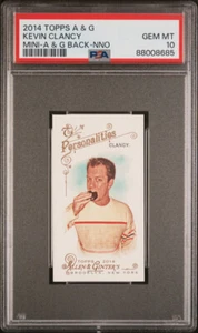 KEVIN CLANCY 2014 TOPPS ALLEN GINTER NO NUMBER MINI /50 PSA 10 GEM POP 1 MG - Picture 1 of 1