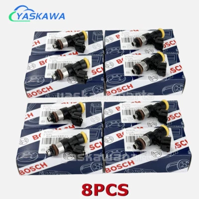 Inyectores de combustible de alta impedancia 8 piezas 0280158821 para 210 lb 2200cc EV14 NUEVO Foto 1 de 4