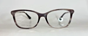 Jimmy Choo -JC269- HR5 Striped Pink- Rectangle Women's Eyeglasses- 52-17-145mm - Picture 1 of 3
