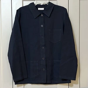 Giacca da lavoro LACAUSA Claire blu stile lavoro blu navy misto cotone taglia small - Foto 1 di 7