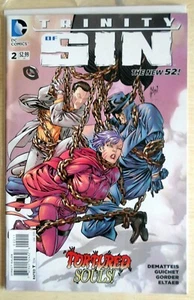 NM 9.4 DC COMICS TRINITY OF SIN #2 SHADOWLAND TORTURED SOULS BAGGED & BOARDED - Imagen 1 de 1