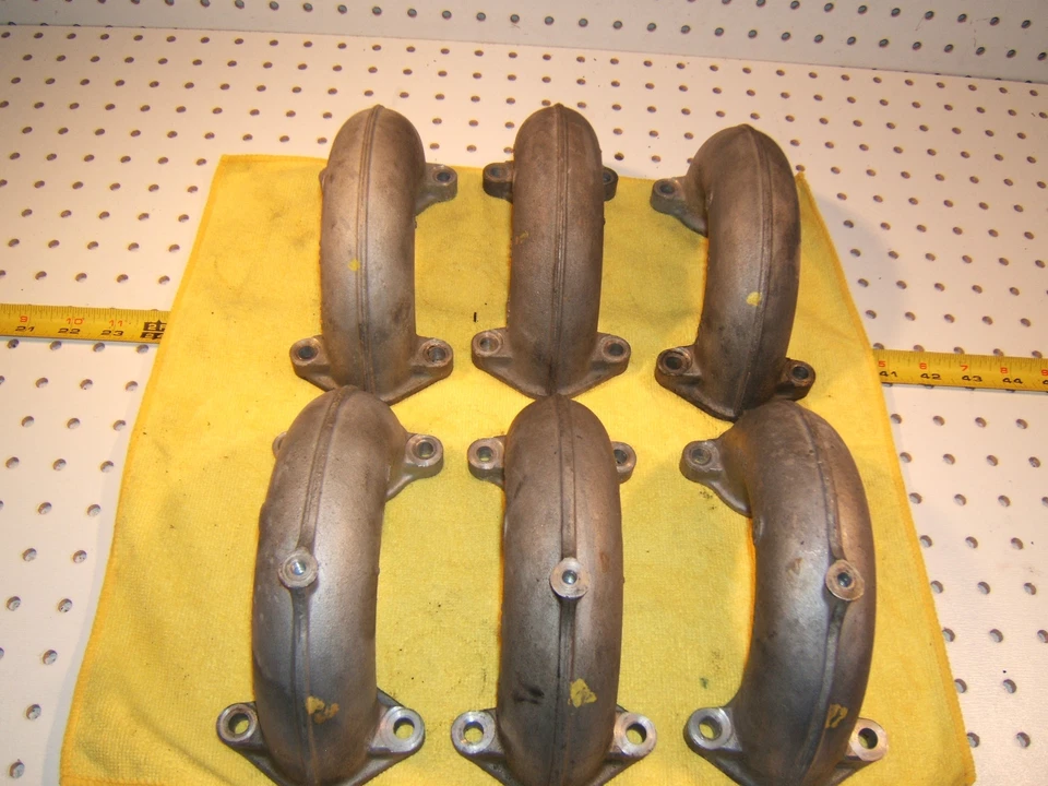 BMW 1976 3.0si inyectado tipo colector de admisión C OEM 1 juego de 6 tubos solamente, 1256651 Foto 1 de 4