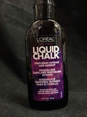 L'OREAL LIQUIS CHALK-VERY VIOLET TEMPORARY INTENSE HAIR COLOR 1.6 OZ. - Image 1 of 3
