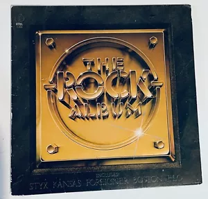 The Rock Album Compilation Vinyl LP - 1980 Cheap Trick Boston Styx Journey ELO - Picture 1 of 4