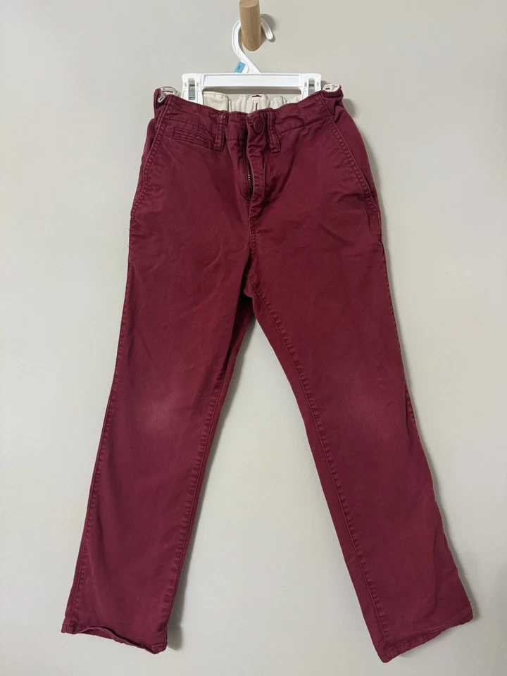 Pantalones chinos Gap para niños talla 8 rojo husky Foto 1 de 1