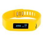 NEW Everlast EVWTR011YE Yellow Wireless Sleep/ Fitness Activity Tracker Watch