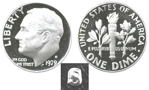 1979 S PROOF  CLAD ROOSEVELT DIME Type 1  (1 COIN) Cover