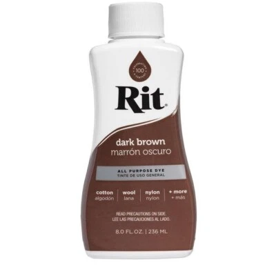 Rit All-Purpose Liquid Dye, Dark Brown - Image 1 of 4