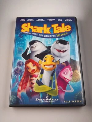 Shark Tale (DVD) 2005 Will Smith, Robert De Niro, Renee Zellweger TESTED - Image 1 of 4