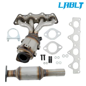 LABLT Both Manifold and Rear Catalytic Converter Set For Kia Soul 1.6L 2012-2019 - Picture 1 of 15