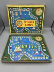 Exceptionally Rare Built-Rite Spinner Games Set Of 4 - Swish, Pirates, Knights+