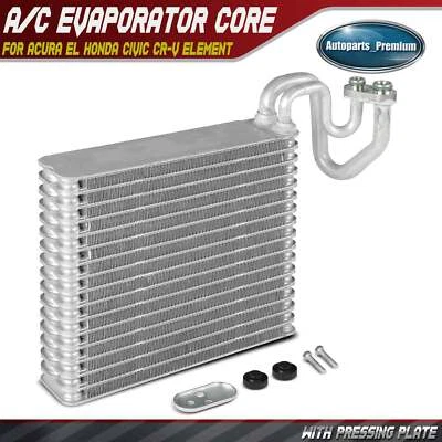 Front A/C Evaporator Core w/Pressing Plate for Acura EL Honda Civic CR-V Element - Image 1 of 4