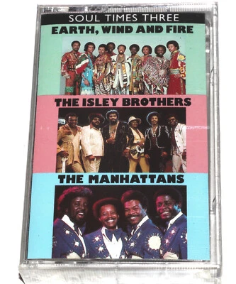 Earth Wind & Fire / The Isley Brothers / The Manhattans (Cassette 1993) SEALED - Image 1 of 4