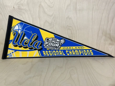 UCLA Bruins 2006  Final Four Regional Champions Felt Pennant, March Madness Cover