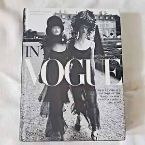 IN VOGUE: AN ILLUSTRATED HISTORY... NORBERTO ANGELETTI HB/DJ - Picture 1 of 12
