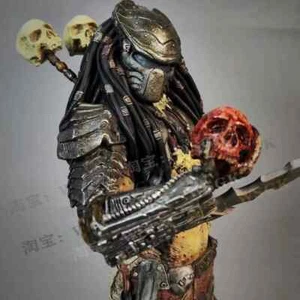 Alieno H33cm vs. Kit Statua Predator 1/6 Collezione Figurine Non Verniciate Non Smontate - Foto 1 di 8