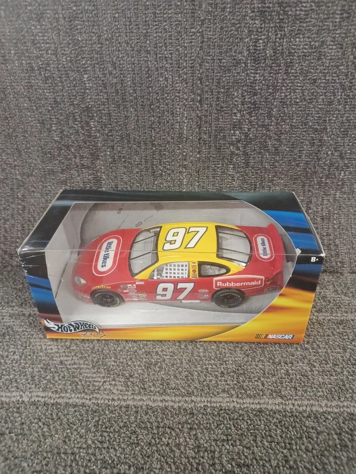 NASCAR Kurt Busch 97 Yellow 1:24 Die Cast Little Tikes Ford Taurus 2003 Sealed - Image 1 of 1